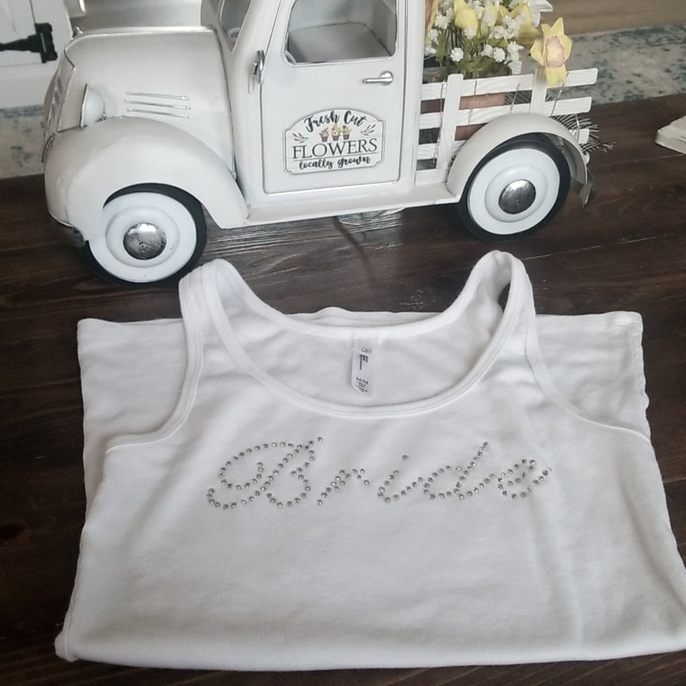 Bride tank tip